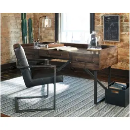 H633-27 Ashley Furniture Starmore - Brown Home Office Furniture Desk