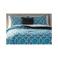 Q165005k Ashley Furniture Zinger - Cyan Bedding Comforter