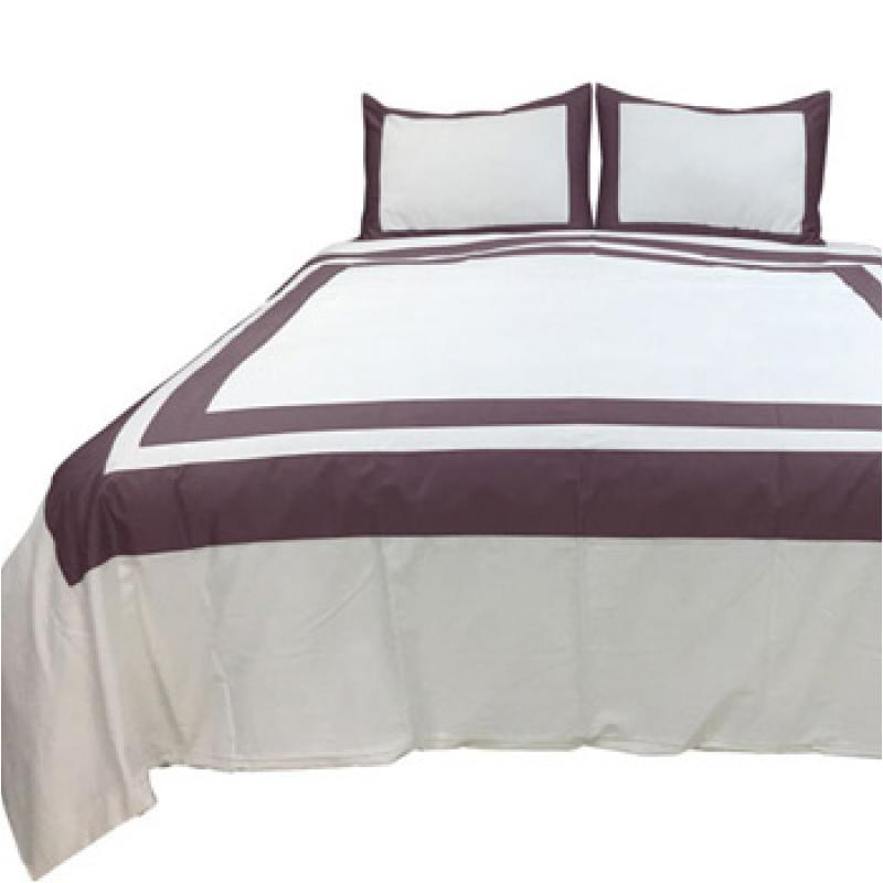 Q248023k Ashley Furniture Daruka - Plum Bedding Comforter