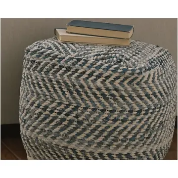 A1000445 Ashley Furniture Chevron Accent Furniture Ottoman