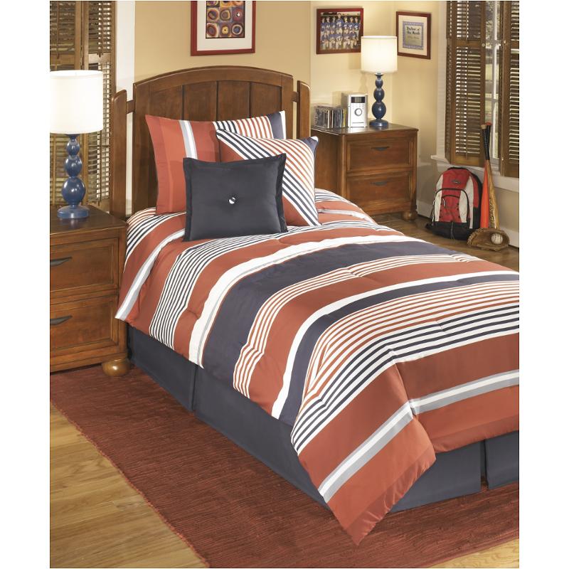 Q309001t Ashley Furniture Manning - Stripe Bedding Comforter
