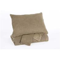 Q477003q Ashley Furniture Solid - Light Brown Bedding Comforter