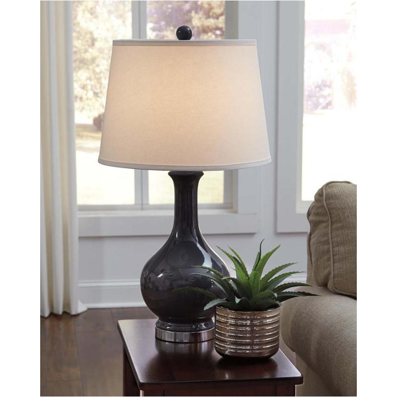 L100454 Ashley Furniture Accent Furniture Ceramic Table Lamp