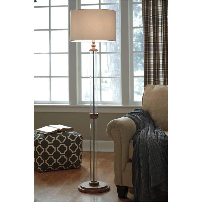 L430261 Ashley Furniture Accent Furniture Glass Floor Lamp
