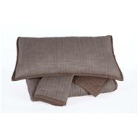 Q486003k Ashley Furniture Stitched - Chocolate Bedding Comforter