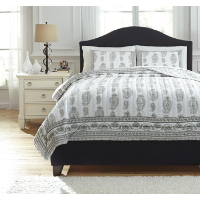 Q726023k Ashley Furniture Almeda - Gray Bedding King ...