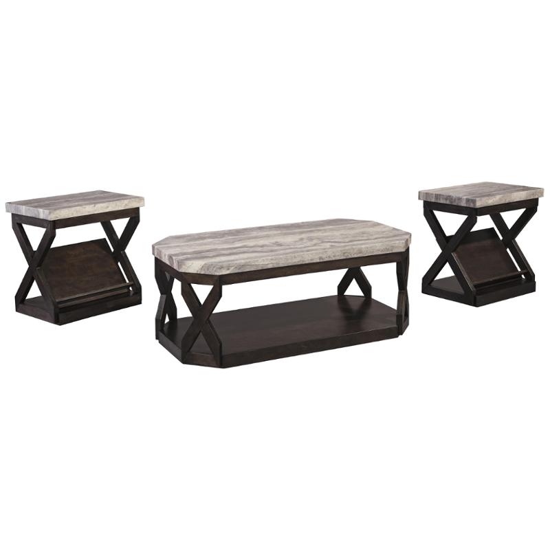 T568-13 Ashley Furniture Radilyn - Grayish Brown Table
