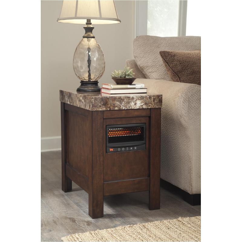 T687-17 Ashley Furniture Chair Side End Table With Heater