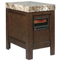 T687-17 Ashley Furniture Kraleene - Dark Brown Living Room Furniture End Table