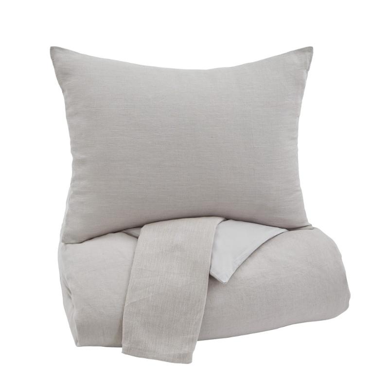 Q734023k Ashley Furniture Bergden - Light Gray Bedding Comforter