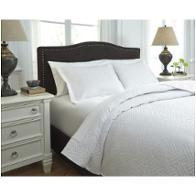 Q739003k Ashley Furniture Aldis - White Bedding Comforter