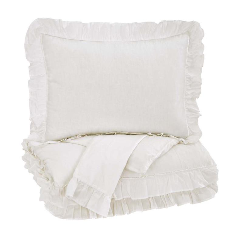 Q746003f Ashley Furniture Aaronas - White Bedding Comforter
