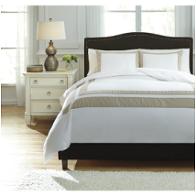 Q754003k Ashley Furniture Andor - White Sand Bedding Comforter