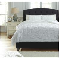 Q756013q Ashley Furniture Rimy - White Bedding Comforter