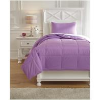 Q759021t Ashley Furniture Plainfield - Lavender Bedding Comforter