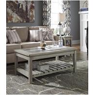T748-1 Ashley Furniture Veldar - Whitewash Living Room Furniture Cocktail Table