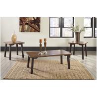 T205-13 Ashley Furniture Latoon - Two-tone Brown Living Room Furniture Occasional Table Set
