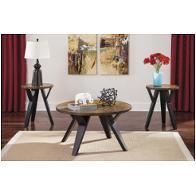 T267-13 Ashley Furniture Ingel - Two-tone Brown Living Room Furniture Occasional Table Set