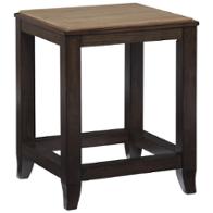 T388-2 Ashley Furniture Mandoro - Two-tone Brown Living Room Furniture End Table