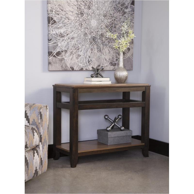 T388-4 Ashley Furniture Mandoro - Two-tone Brown Living Room Furniture Sofa Table