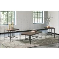 T442-13 Ashley Furniture Newelk - Brown Living Room Furniture Occasional Table Set