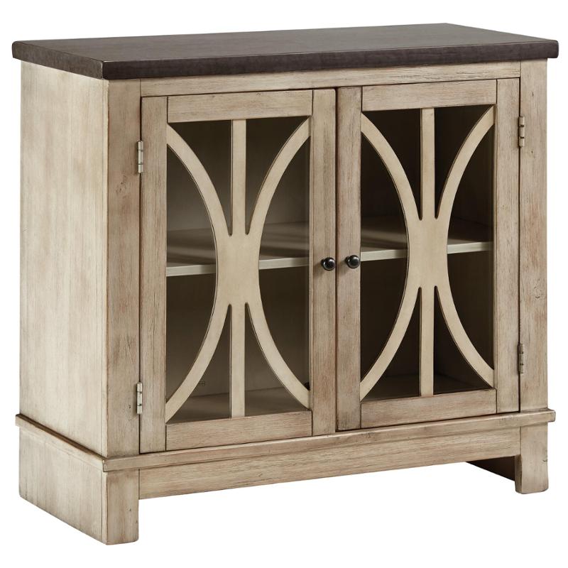T500-332 Ashley Furniture Vennilux - Multi Living Room Furniture Accent Cabinet