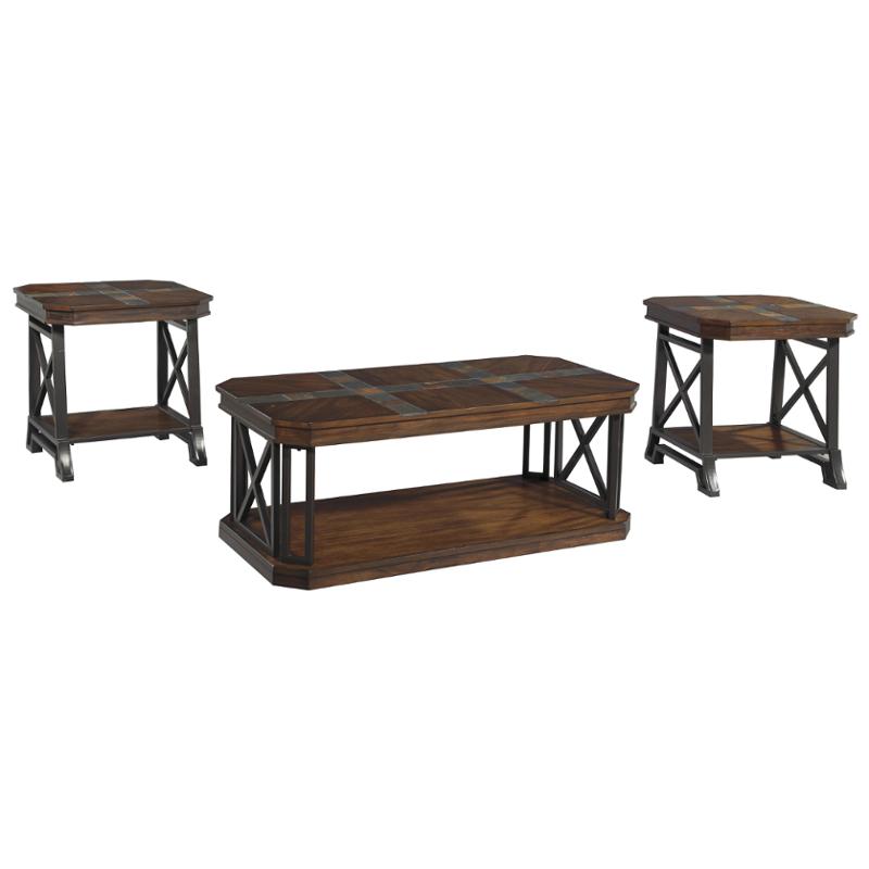 T552-13 Ashley Furniture Occasional Table Set