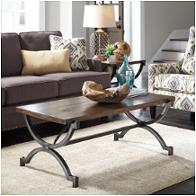 T587-1 Ashley Furniture Baybrin - Rustic Brown Living Room Furniture Cocktail Table