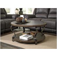 T739-8 Ashley Furniture Volanta - Caramel Living Room Furniture Cocktail Table