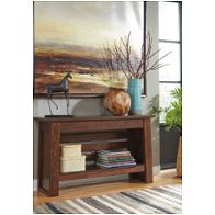 T797-4 Ashley Furniture Harpan - Reddish Brown Living Room Furniture Sofa Table