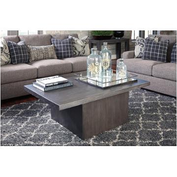 T850-1 Ashley Furniture Lamoille - Dark Gray Living Room Furniture Cocktail Table
