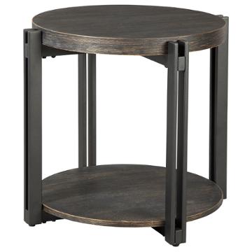 T857-8 Ashley Furniture Winnieconi - Black Living Room Furniture Cocktail Table
