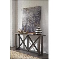 T870-4 Ashley Furniture Zenfield - Medium Brown Living Room Furniture Sofa Table
