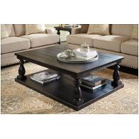 T880-1 Ashley Furniture Mallacar - Black Living Room Furniture Cocktail Table