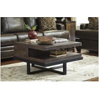 T886-8 Ashley Furniture Vendol - Two-tone Living Room Furniture Cocktail Table