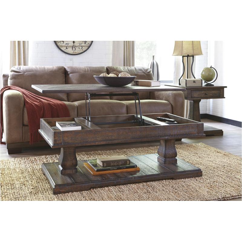 T887-9 Ashley Furniture Rectangular Lift-top Table