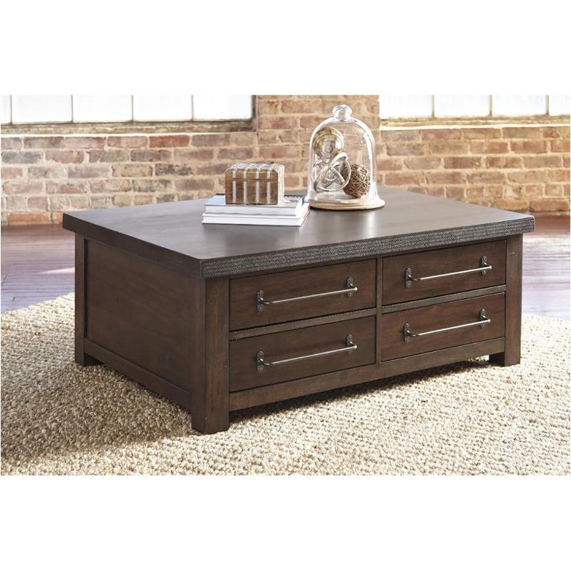 T913-20 Ashley Furniture Starmore - Brown Living Room Furniture Cocktail Table