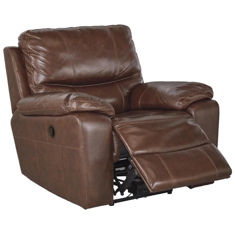 U7290025 Ashley Furniture Penache - Saddle Living Room Furniture Recliner