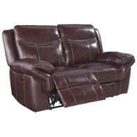 U7440086 Ashley Furniture Zephen - Mahogany Living Room Furniture Loveseat