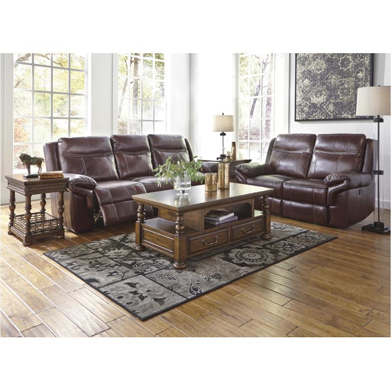 U7440087 Ashley Furniture Zephen - Mahogany Living Room Furniture Sofa