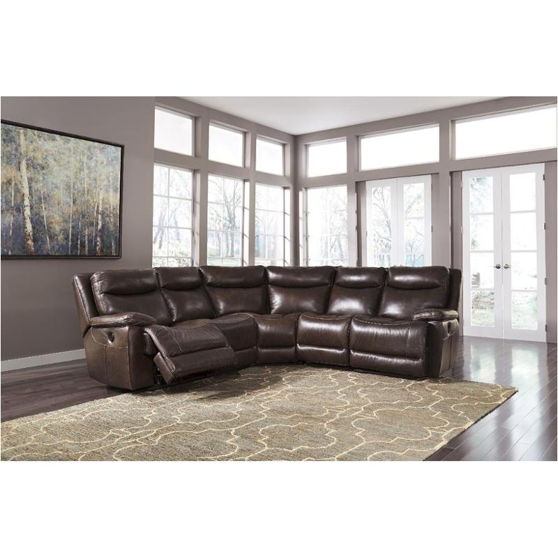 U7500146 Ashley Furniture Zaiden - Antique Living Room Furniture Sectional