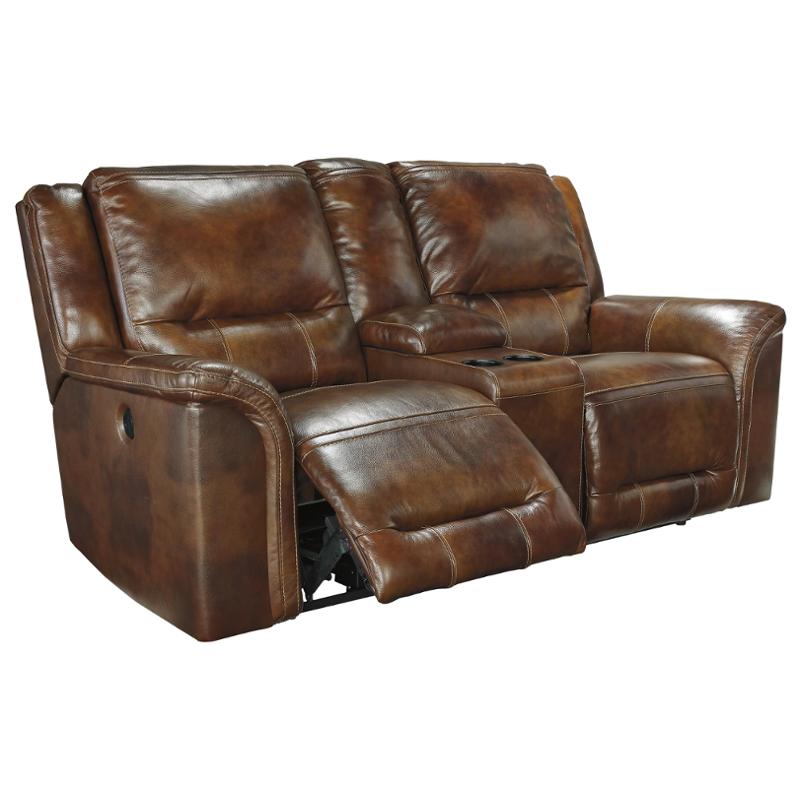 U7660096 Ashley Furniture Double Recline Power Loveseat W/console