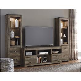 W446-24 Ashley Furniture Trinell - Brown Home Entertainment Furniture Entertainment Center