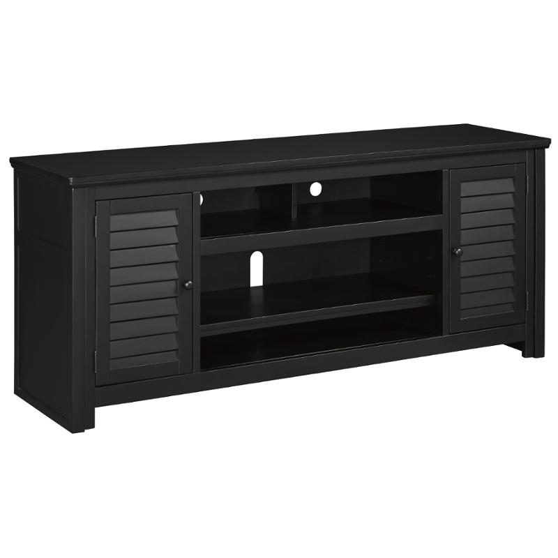 W66148 Ashley Furniture Brasenhaus Black Extra Large Tv Stand