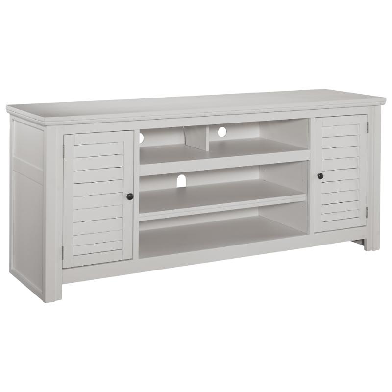 W662-48 Ashley Furniture Idonburg - White Extra Large Tv Stand