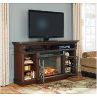 W669-88 Ashley Furniture Alymere - Rustic Brown Home Entertainment Furniture Tv Console