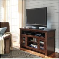 W797-28 Ashley Furniture Harpan - Reddish Brown Home Entertainment Furniture Tv Console