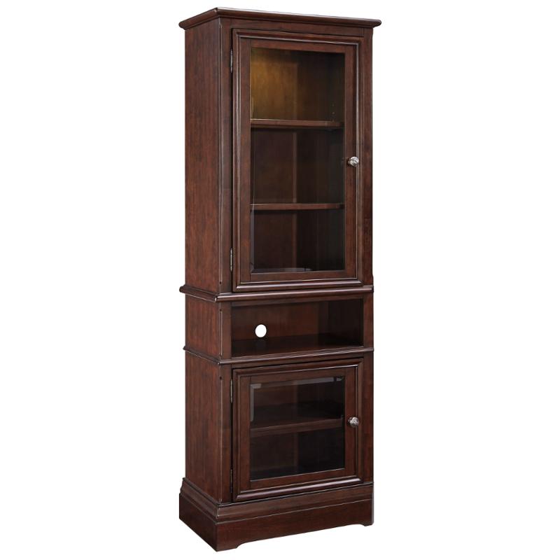 W809-23 Ashley Furniture Lavidor - Chocolate Home Entertainment Furniture Entertainment Center