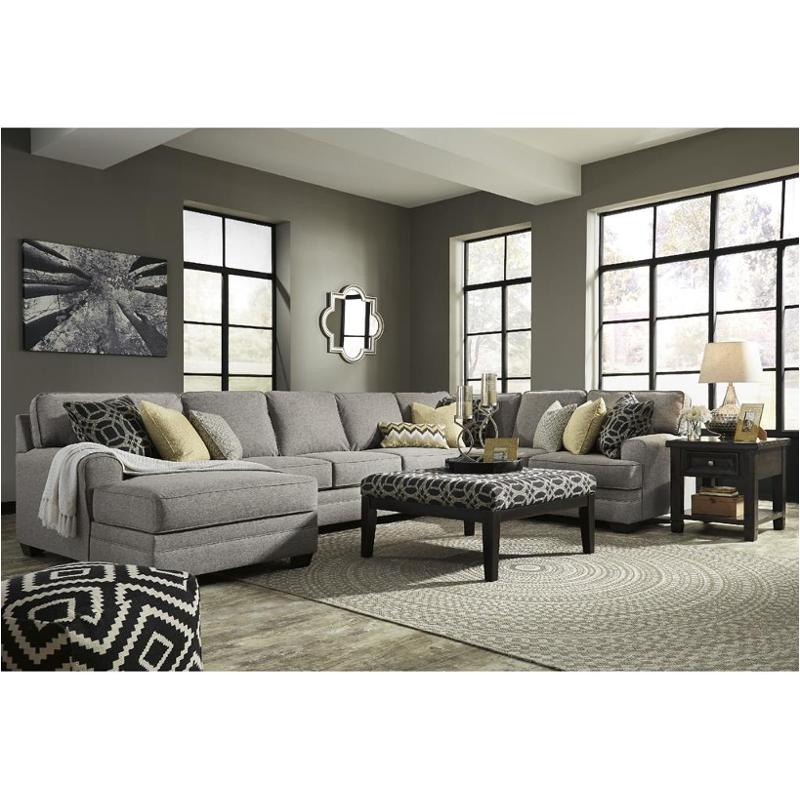 5490716 Ashley Furniture Cresson - Pewter Living Room Furniture Sectional