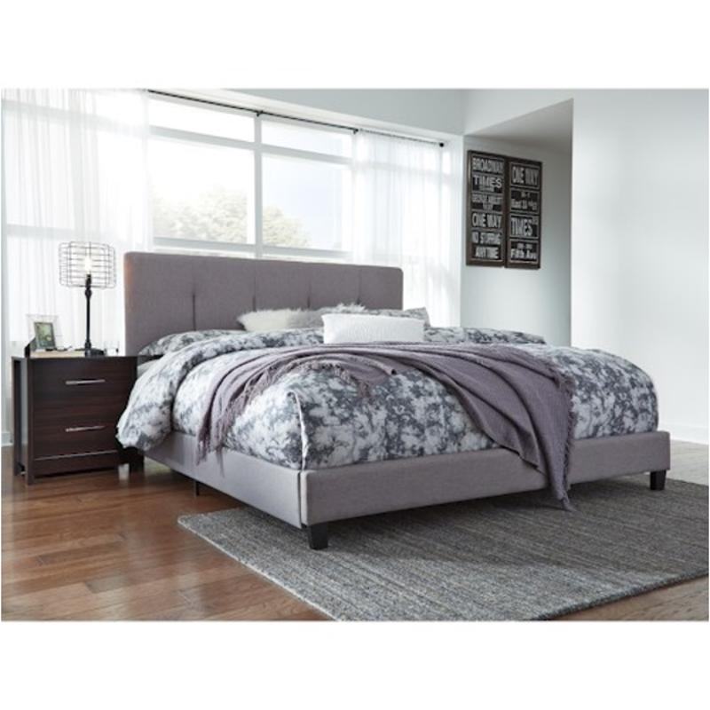B130 782 Ashley Furniture Dolante Bed, Dolante Queen Upholstered Bed Grey